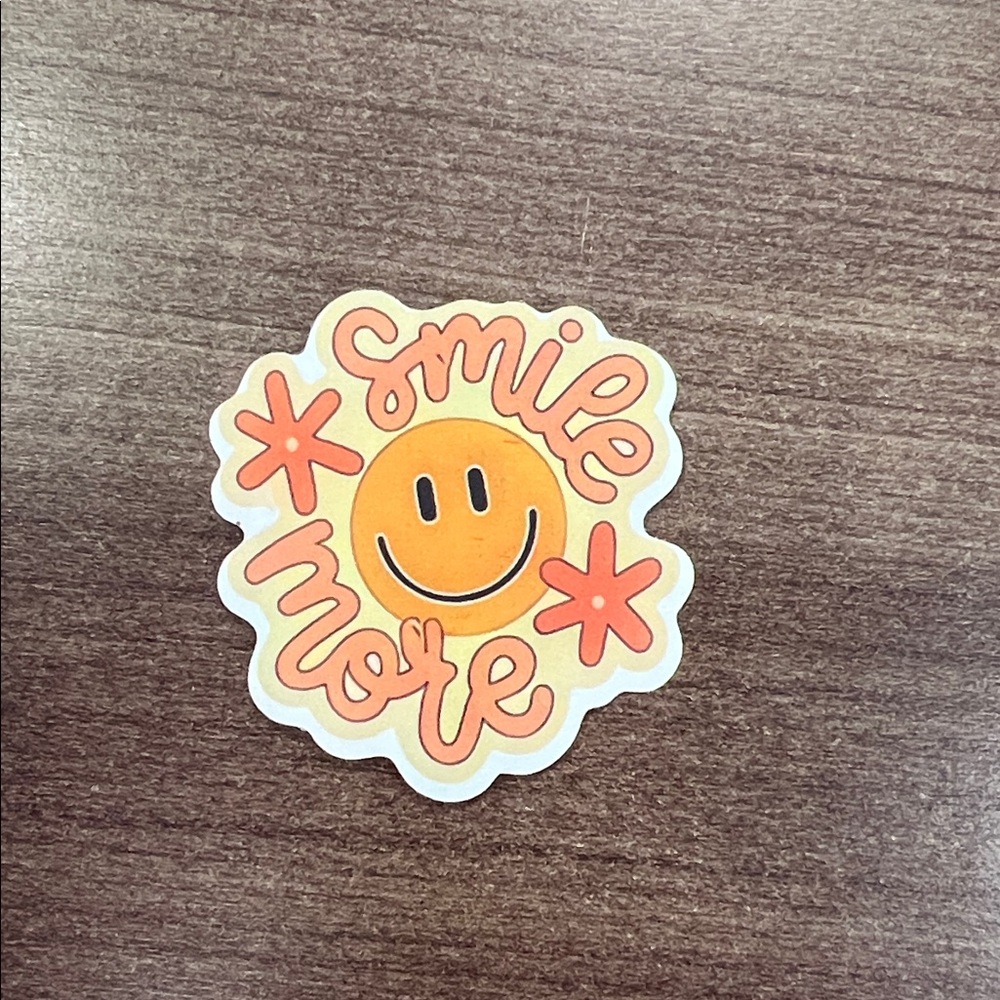 4/$10 ‘Smile More' Sticker
